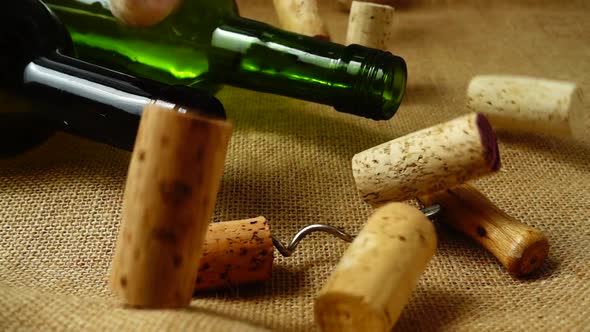 Falling Wine Corks 15 alt
