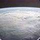 Earth As Seen Through Window Of Spaceship, Flight Of The Space Station Above The - VideoHive Item for Sale