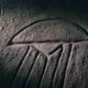 Torch Shines On UFO Ancient Rock Carving - VideoHive Item for Sale