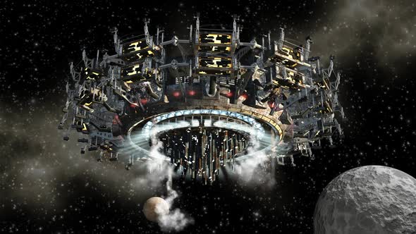 Spaceship Approaching Earth alt