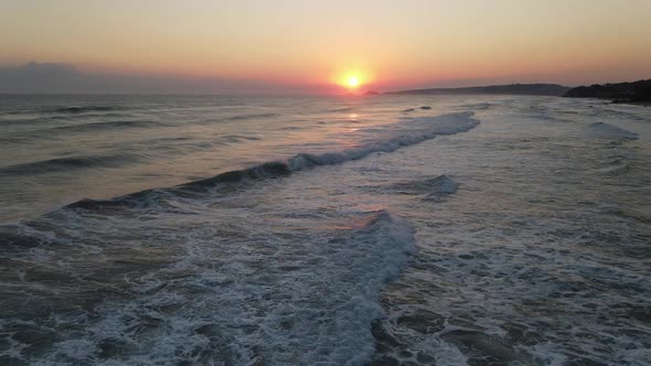 Sunrise Ocean Waves alt