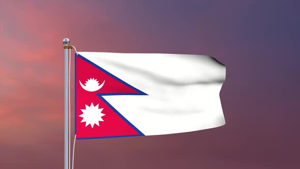 Nepal Flag alt
