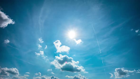 Blue Sky and Sun alt