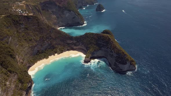 Tropical Island Cliffs