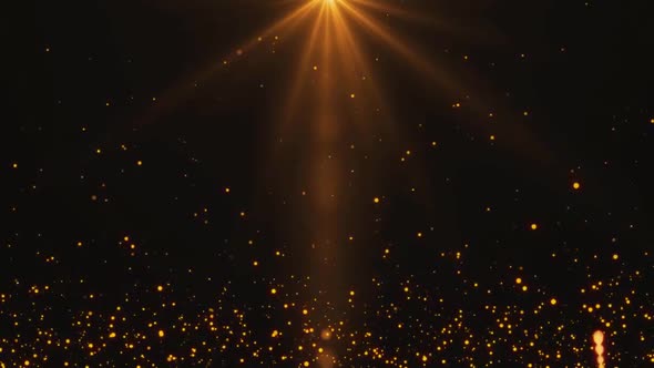 Gold Light Disco Background
