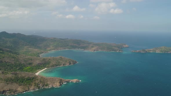 Sea Landscape with Beach alt