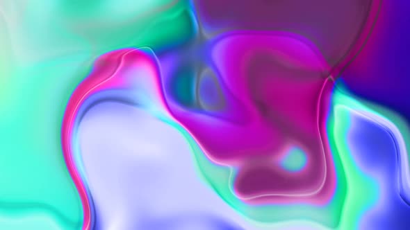 Blue Pink Cyan Color Smooth Marble Liquid Wave Animated Background