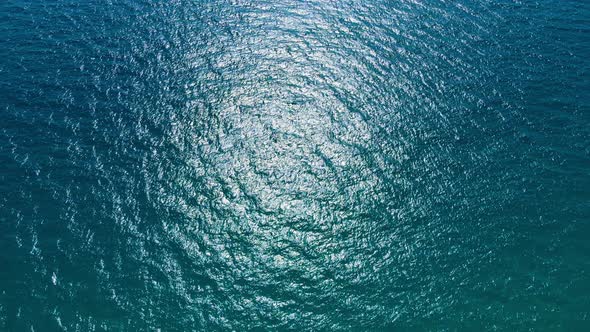 Aerial view Top-down seawater surf trxture background alt