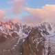 Tian Shan Mountains at Sunset. Aerial Hyper Lapse - VideoHive Item for Sale