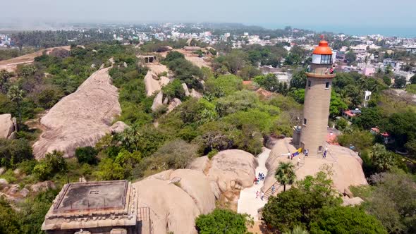 The Group of Monuments at Mahabalipuram is a collection of 7th- and 8th-century CE religious monumen alt