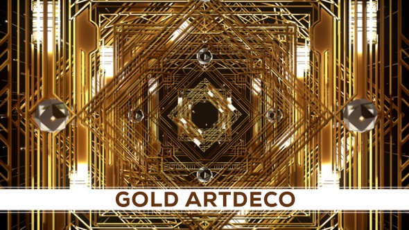 Gold Artdeco