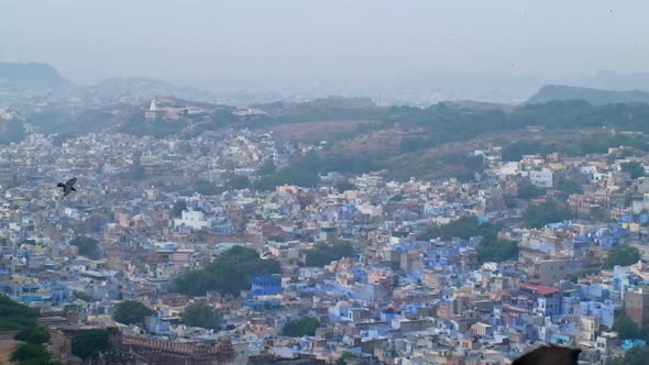 Jodhpur the Blue City Aerial View alt