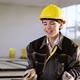 Excited and Beautiful Woman Constructor Worker - VideoHive Item for Sale