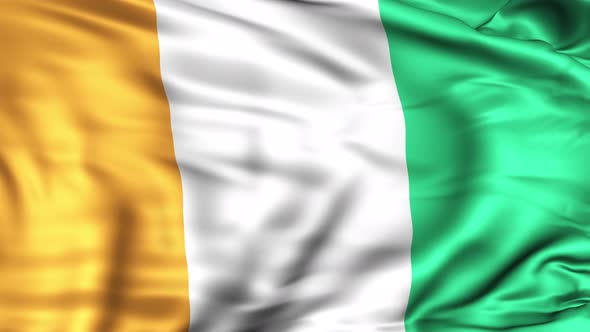 Côte d'Ivoire Flag alt