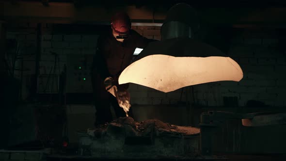 An Furnace with a Hood at the Factory alt