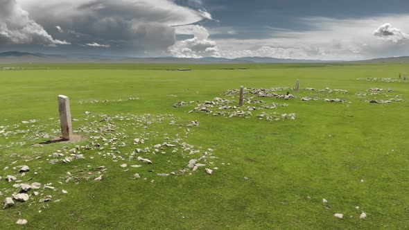 Inscription of Obelisk Menhir From Old Ancient Times alt