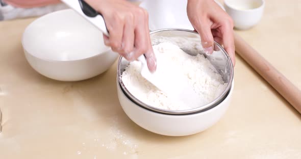 Making cookies at home  alt