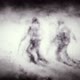 Two Walking People in Mountain - VideoHive Item for Sale