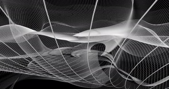 Particle waves in cyberspace.