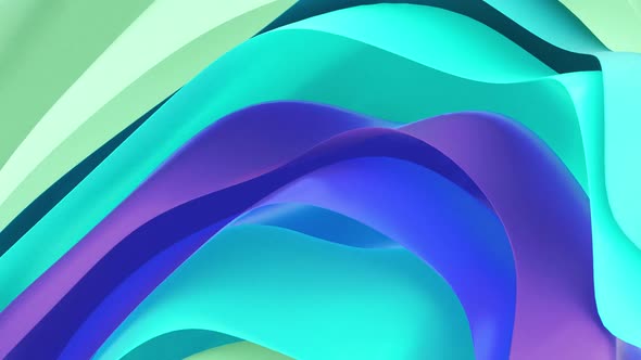 Abstract Colorful Purple Blue Shapes Background