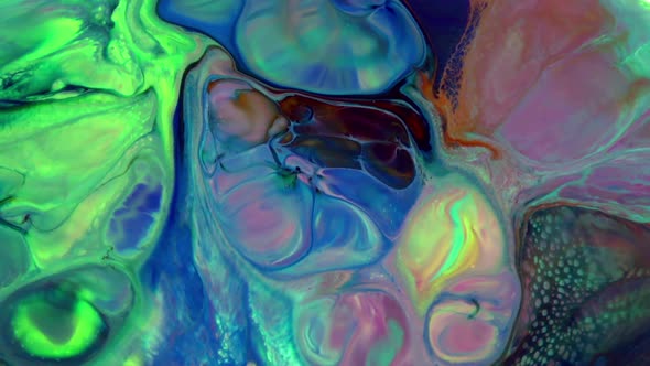 Abstract Colorful Sacral Liquid Waves Texture 578 alt