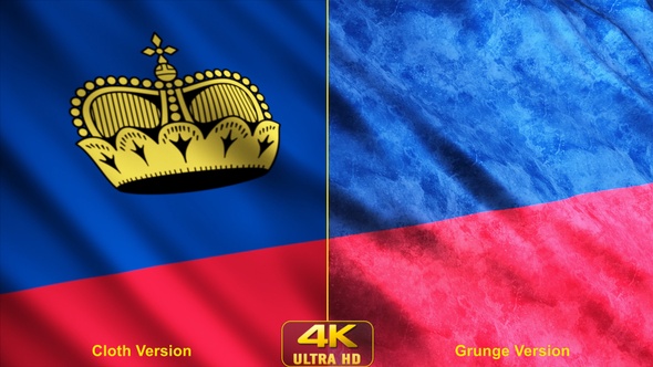 Liechtenstein Flags alt