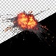 Shrapnel Explosion Top View - VideoHive Item for Sale