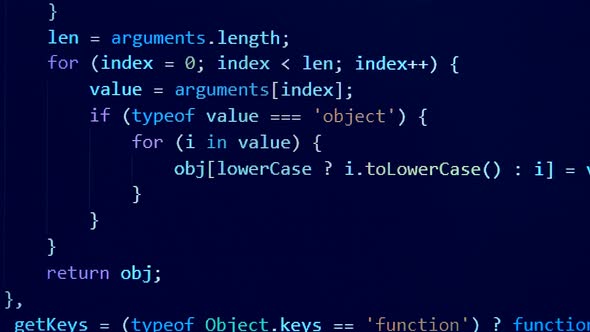 Blue Display with Encrypted Information Turning Up on It alt