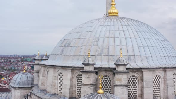 Fatih Mosque Aerial View 3