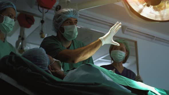 Operation Room Heart Surgery Simulation