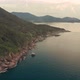 Aerial View on Phangan Island Rocky Coastline  - VideoHive Item for Sale