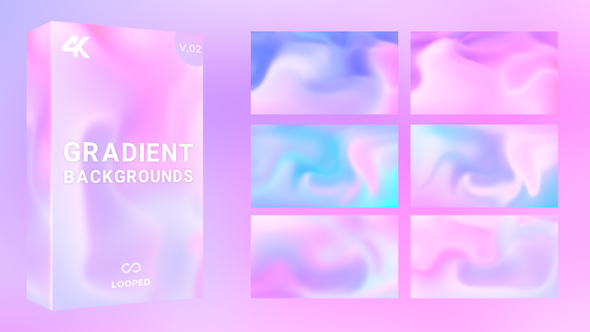 Flowing Liquid Gradient Backgrounds alt