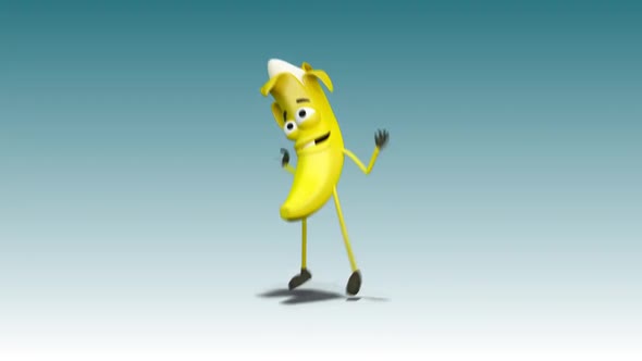 Banana Funny Jumping