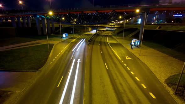 Night Traffic Tilt alt