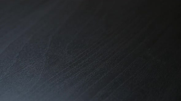 Paper European Union currency stack drop on office table slow-mo 1920X1080 FullHD footage - Slow mot alt