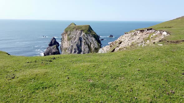 Torlaydon Island By Port Between Ardara and Glencolumbkille in County Donegal The Highest Sea Stack alt