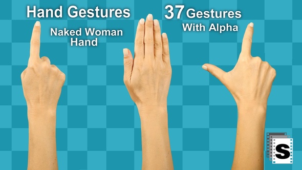 Hand Gestures Woman Naked Hand