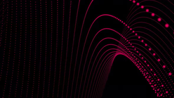 particle wave background animation. Vd 1193