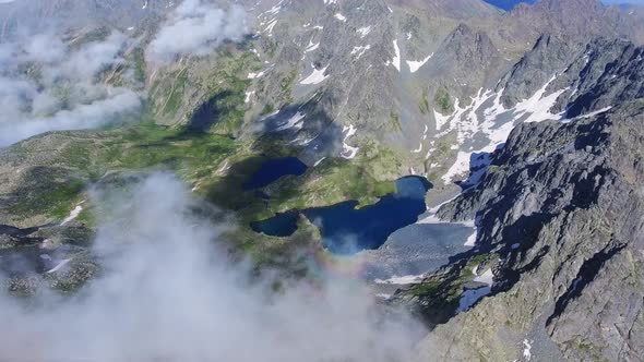 Mountain Lake is Through the Clouds alt