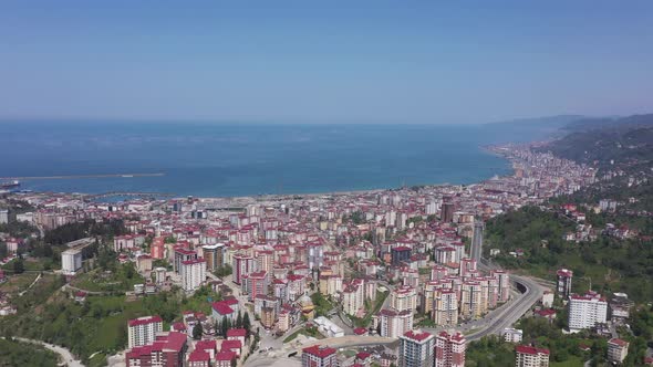 Rize City General View