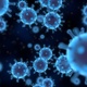 Blue virus floating - VideoHive Item for Sale