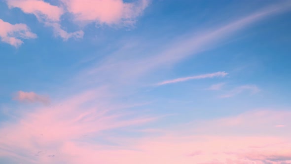 4K Sky Time lapse, Beautiful background, Sky Timelapse of horizon alt