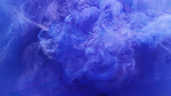 Blue Glitter Smoke Vapor Motion alt