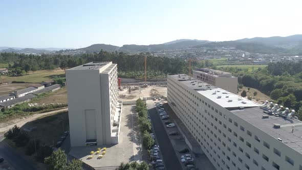 Houses In The City Housing Area Aerial alt