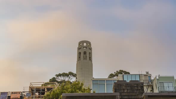 time lapse: san francisco coit tower alt