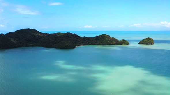 Wooden Bridge at Ao Talet or Ta Lhet Bay Nakhon Si Thammarat Thailand alt