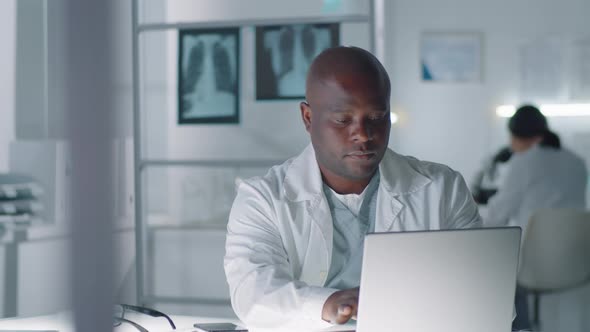 Man Working In Hospital alt