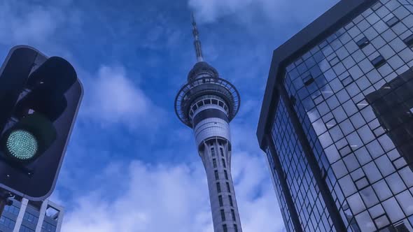 Auckland Sky Tower timelapse alt