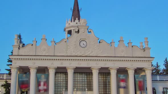 Old Terminal of Kharkiv International Airport After Renovation Serves As VIP Zone Timelapse alt