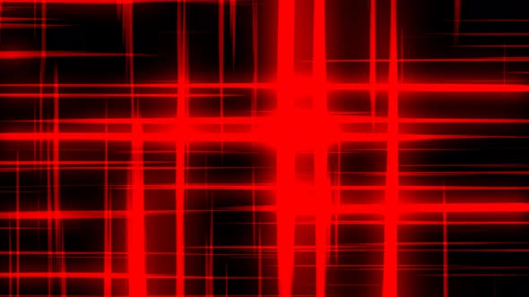 Abstract Red Glowing Grid lines